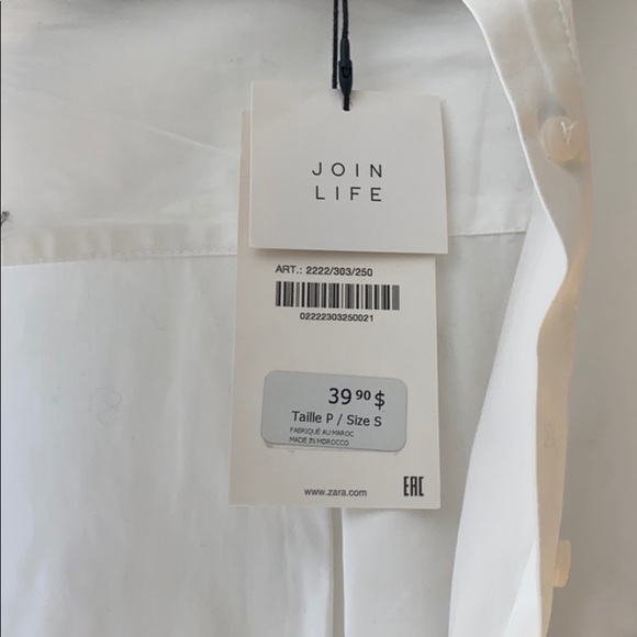 New ! Tag still one ! Over sized , boyfriend fit - Picture 5 of 5